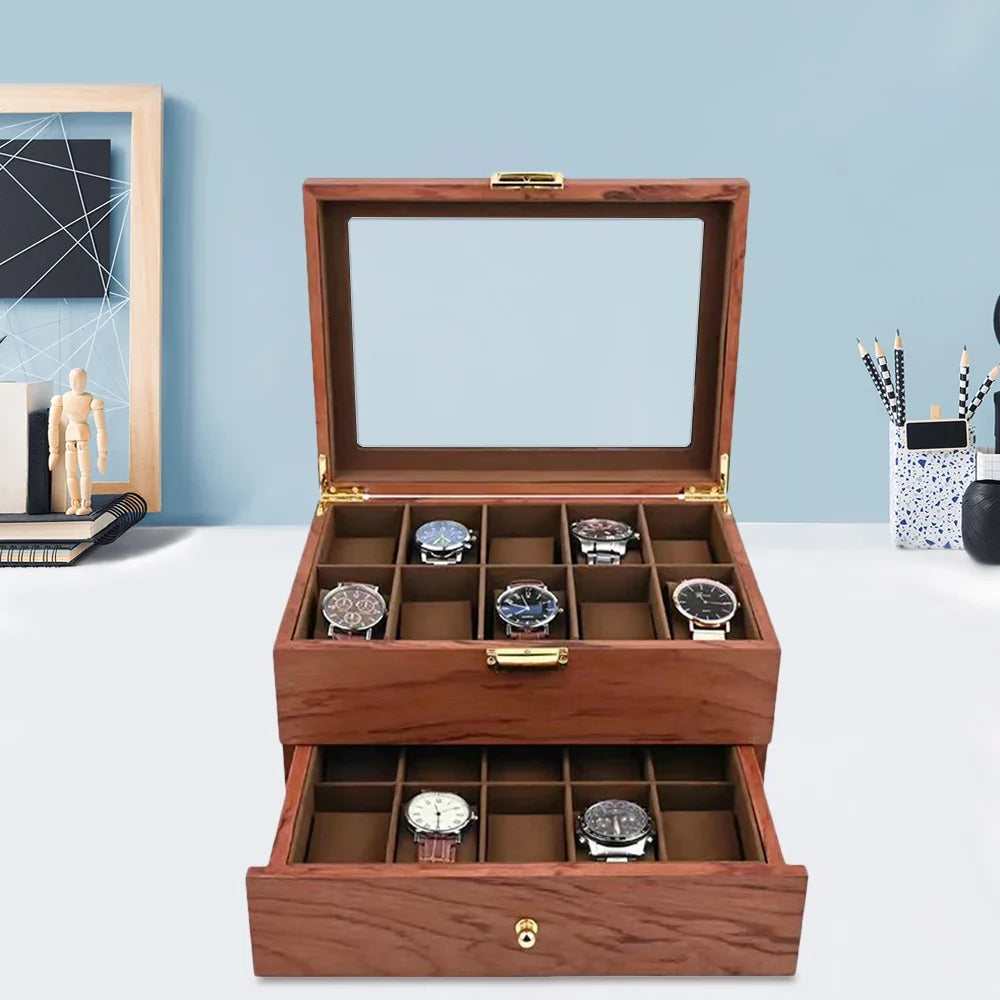 Vue du plateau supérieur du coffret Grand Héritage